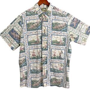 Reyn Spooner Mele Kalikimaka Hawaiian Camp Shirt Limited Issue Christmas XXL